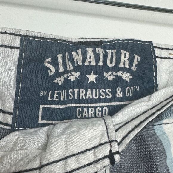 Signature Levi Strauss and co.‎ cargo shorts checkered - Picture 4 of 7